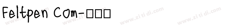 Feltpen Com字体转换